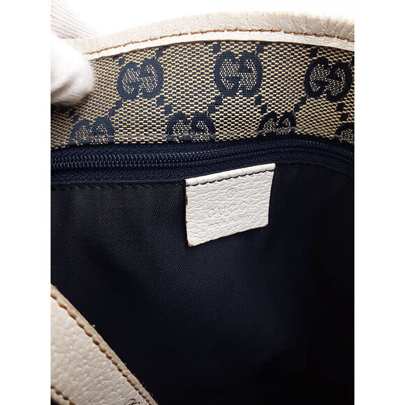 Gucci Leather Shoulder Tote Bag - Picture 9 of 9